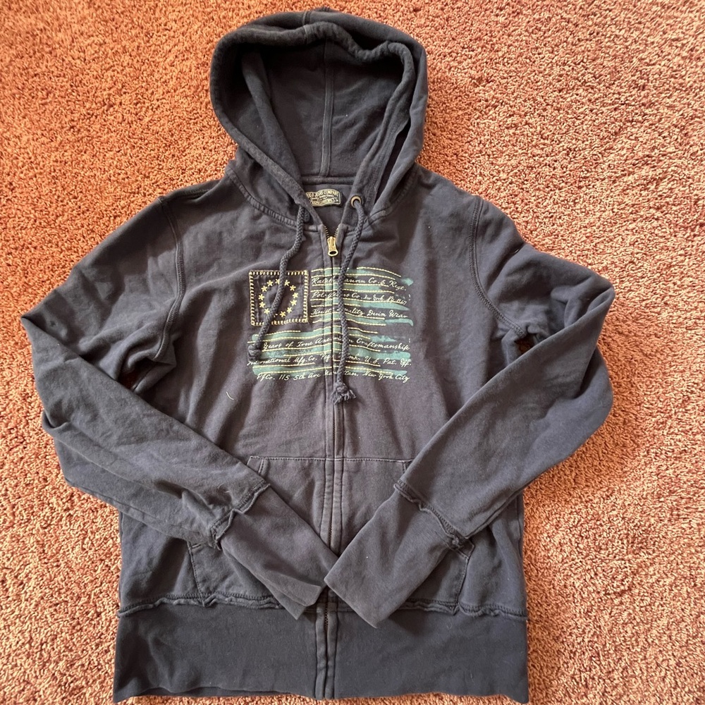 Polo Jeans Company zip up hoodie